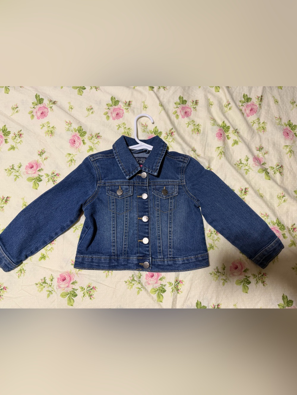 The Children's Place Dark Blue Denim Jacket for Kids